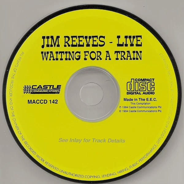 Jim Reeves - Live - Waiting For A Train (CD, Comp) - Image 5