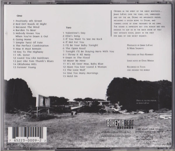 Jimmy LaFave - Trail (2xCD, Album) - Image 2