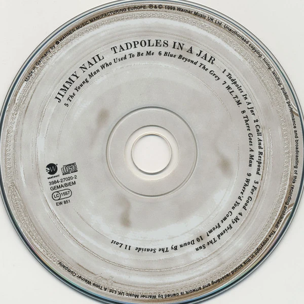 Jimmy Nail - Tadpoles In A Jar (CD, Album) - Image 5