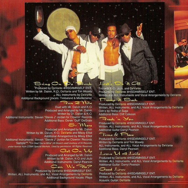 Jodeci - The Show - The After-Party - The Hotel (CD, Album) - Image 4