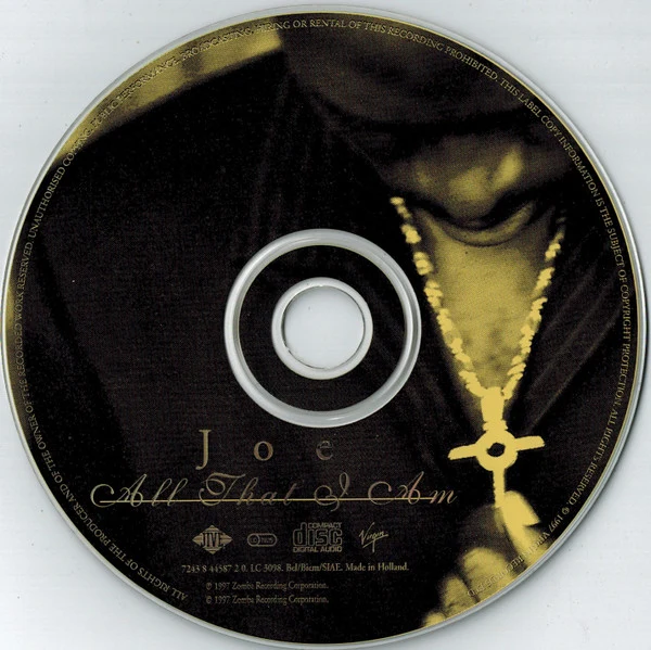 Joe - All That I Am (CD, Album) - Image 3