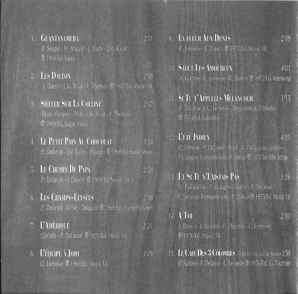Joe Dassin - Joe Dassin (CD, Comp) - Image 4