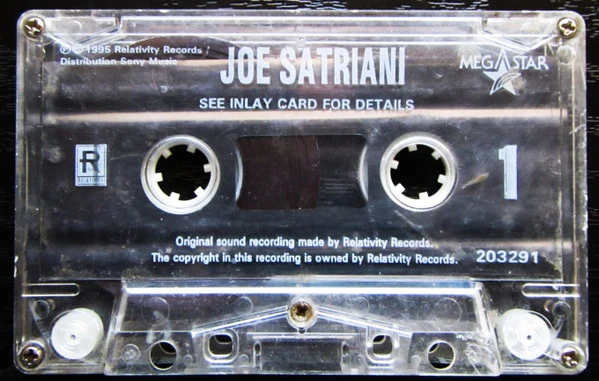 Joe Satriani - Joe Satriani (Cass, Album) - Image 2