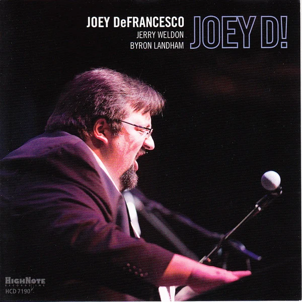 Joey DeFrancesco - Joey D (CD, Album)