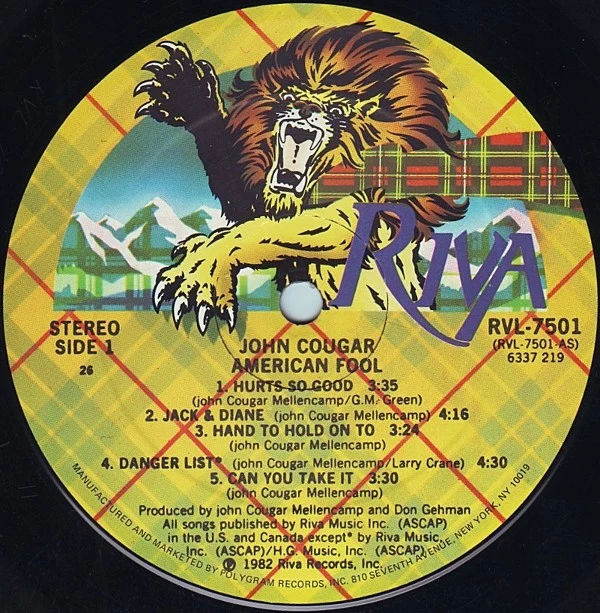 John Cougar Mellencamp - American Fool (LP, Album, 26-) - Image 3