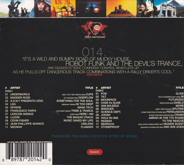 John Digweed - Global Underground 014: Hong Kong (2xCD, Comp, Mixed) - Image 2