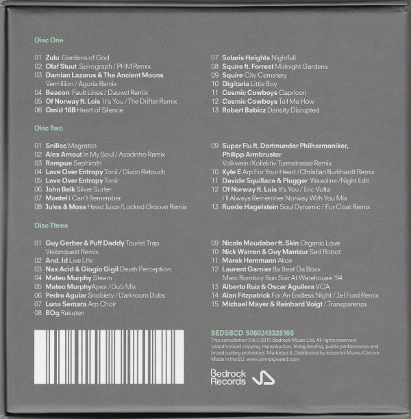 John Digweed - Live In South Beach (3xCD, Mixed + Box, Dlx) - Image 2