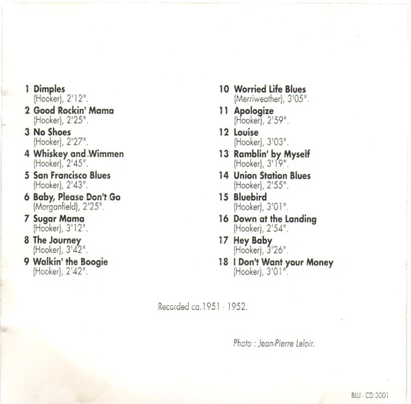 John Lee Hooker - Boogie Man (CD, Comp, RM) - Image 5