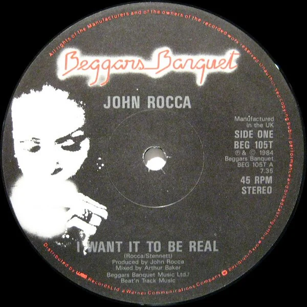 John Rocca - I Want It To Be Real (12") - Image 3