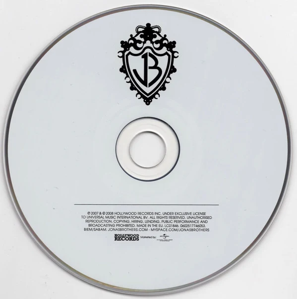 Jonas Brothers - Jonas Brothers (CD, Album, Enh, Sup) - Image 3