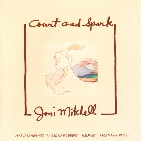 Joni Mitchell - Court And Spark (CD, Album, RP)