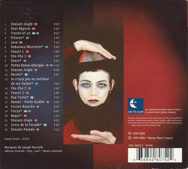 Joseph Racaille - Triton 2ter (CD, Album, Dig) - Image 2