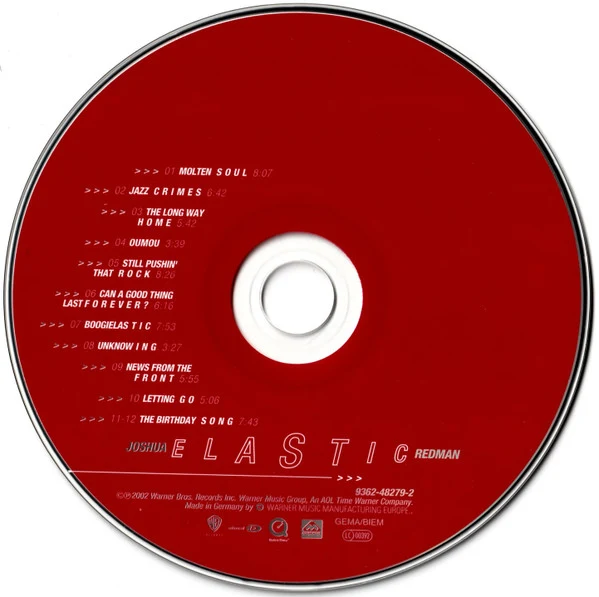 Joshua Redman - Elastic (CD, Album) - Image 3