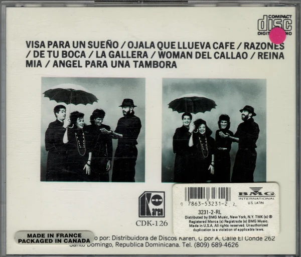 Juan Luis Guerra ● 440* - Ojalá Que Llueva Café (CD, Album) - Image 5