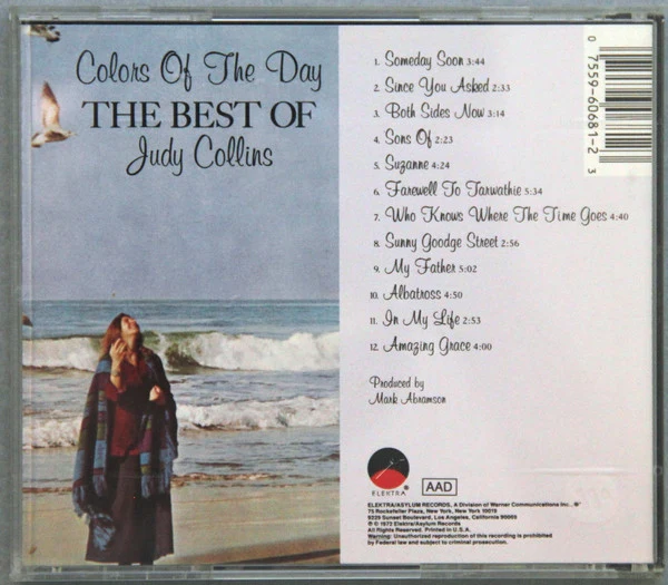 Judy Collins - Colors Of The Day The Best Of Judy Collins (CD, Comp) - Image 3