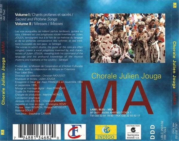 Julien Jouga - Jama (2xCD, Album) - Image 2