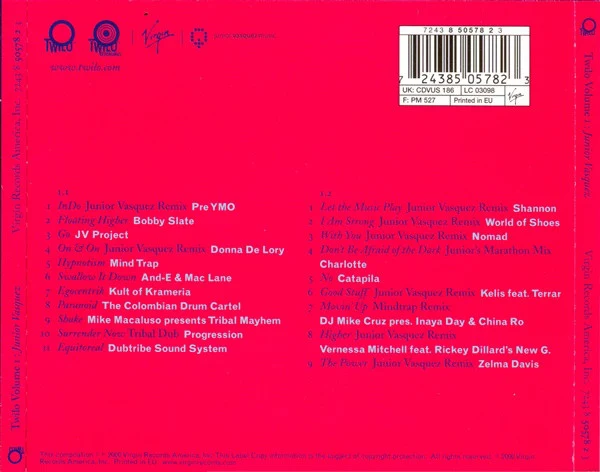 Junior Vasquez - Twilo Volume 1 (2xCD, Mixed) - Image 4