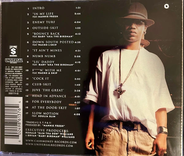 Juvenile - Juve The Great (CD, Album, Cle) - Image 2