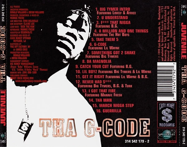 Juvenile - Tha G-Code (CD, Album) - Image 5