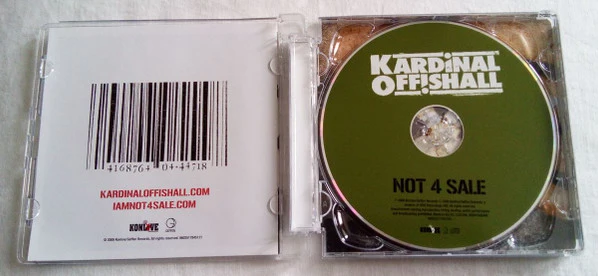 Kardinal Off!shall* - Not 4 Sale (CD, Album) - Image 4
