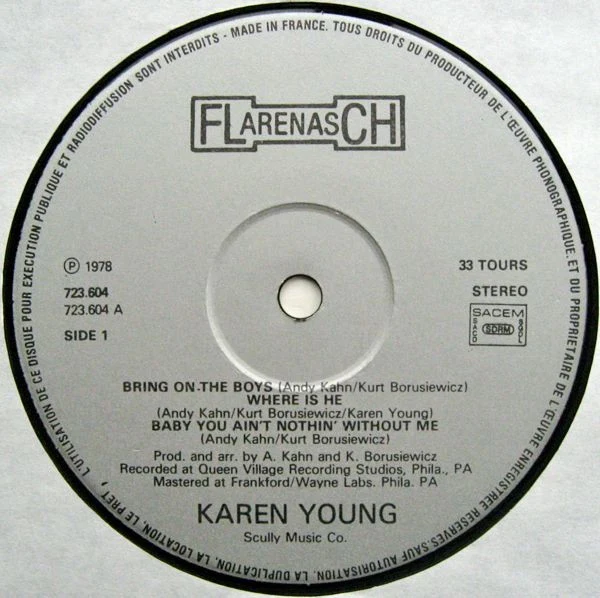 Karen Young - Hot Shot (LP, Album) - Image 3