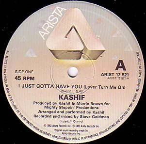 Kashif - I Just Gotta Have You (Lover Turn Me On) (12", Single)