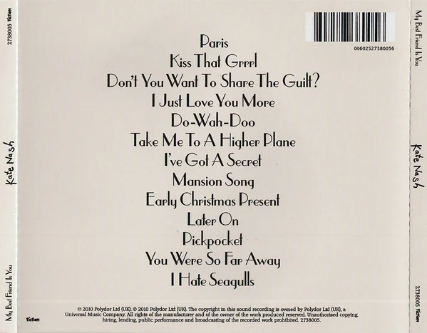 Kate Nash - My Best Friend Is You (CD, Album) - Image 2