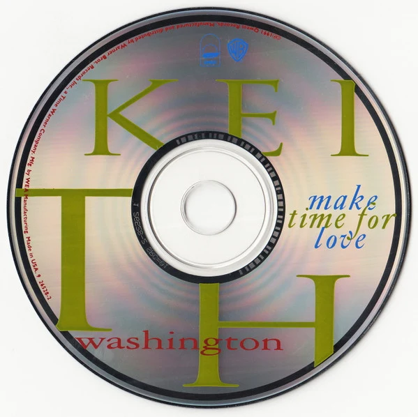 Keith Washington - Make Time For Love (CD, Album) - Image 3