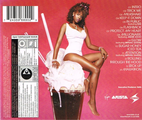 Kelis - Tasty (CD, Album, Copy Prot.) - Image 2