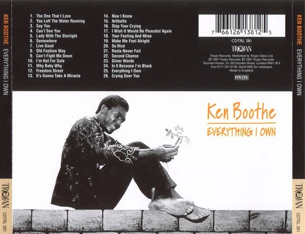 Ken Boothe - Everything I Own (CD, Comp) - Image 5