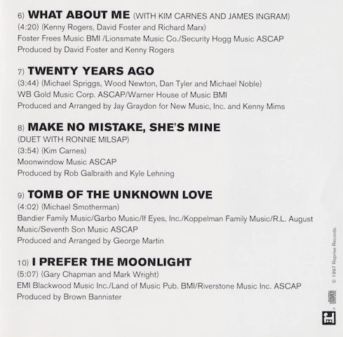 Kenny Rogers - A Decade Of Hits (CD, Comp) - Image 5