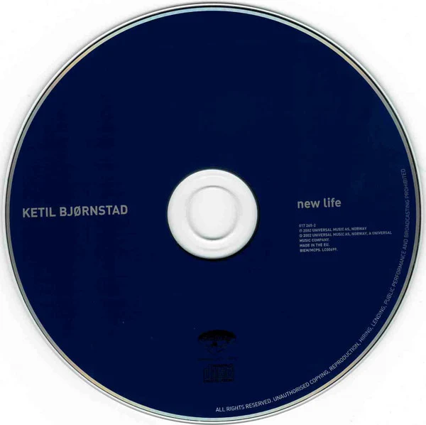 Ketil Bjørnstad - New Life (CD, Album) - Image 3