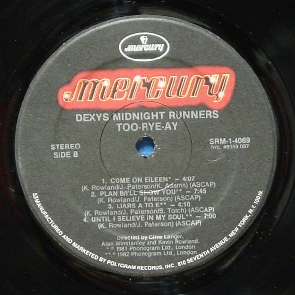 Kevin Rowland & Dexys Midnight Runners - Too-Rye-Ay (LP, Album, HRM) - Image 4