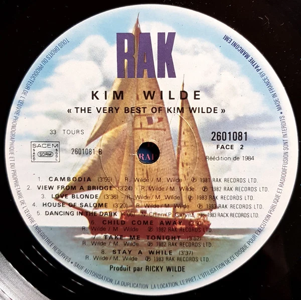 Kim Wilde - The Very Best Of Kim Wilde (LP, Comp) - Image 4
