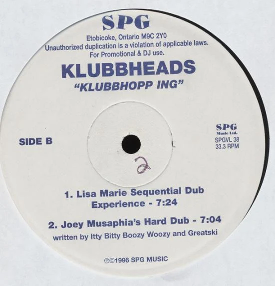 Klubbheads - Klubbhopping (12", Promo)