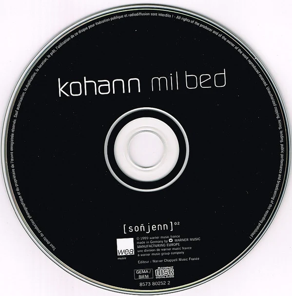 Kohann - Mil Bed (CD, Album) - Image 3