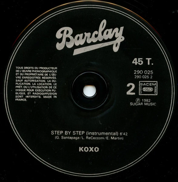 Koxo - Step By Step (12", Maxi) - Image 4
