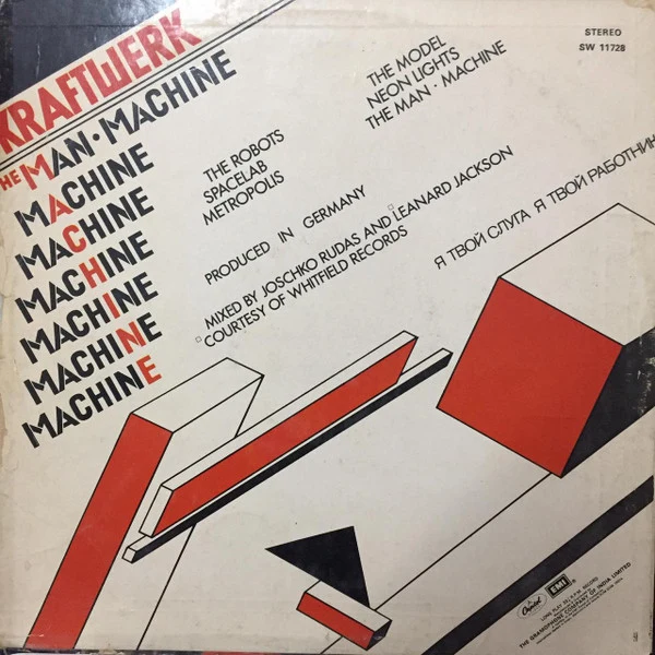 Kraftwerk - The Man-Machine (LP, Album) - Image 2