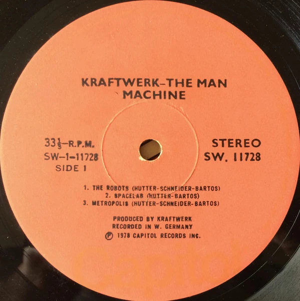 Kraftwerk - The Man-Machine (LP, Album) - Image 4