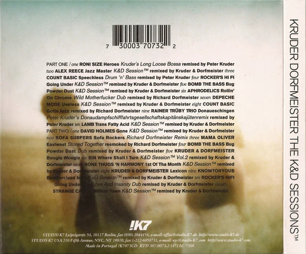 Kruder Dorfmeister* - The K&D Sessions™ (2xCD, Comp, Mixed, Dig) - Image 2