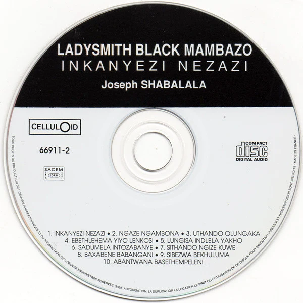 Ladysmith Black Mambazo - Inkanyezi Nezazi - The Star And The Wiseman (CD, Album) - Image 3