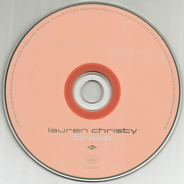 Lauren Christy - Breed (CD, Album) - Image 3