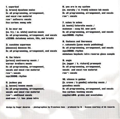 LB* - Pop Artificielle (CD, Album) - Image 2
