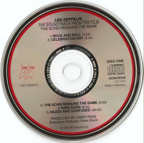 Led Zeppelin - The Soundtrack From The Film The Song Remains The Same (2xCD, Album, RE) - Image 5