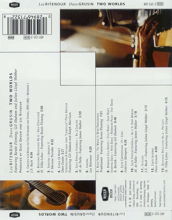 Lee Ritenour & Dave Grusin - Two Worlds (CD, Album) - Image 5