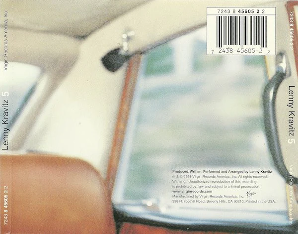 Lenny Kravitz - 5 (CD, Album) - Image 2