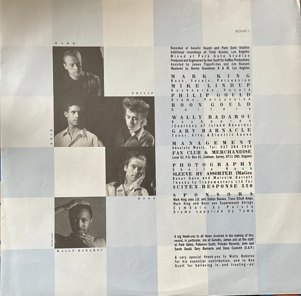 Level 42 - True Colours (LP, Album) - Image 3