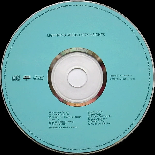 Lightning Seeds - Dizzy Heights (CD, Album, RE) - Image 4