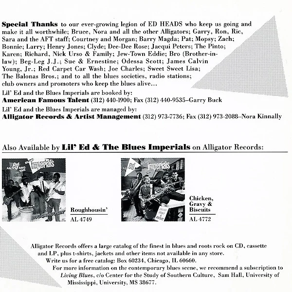 Lil' Ed And The Blues Imperials - What You See Is What You Get (CD, Album) - Image 5