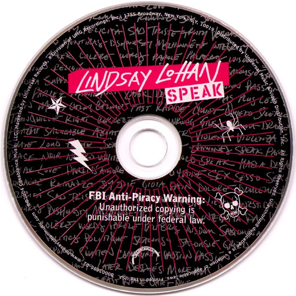 Lindsay Lohan - Speak (CD, Album, Enh) - Image 3